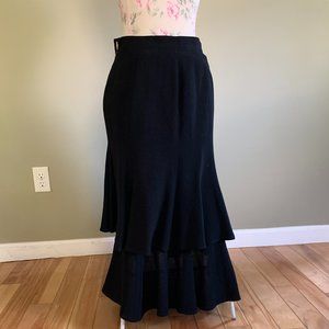 Gemma Kahng Vintage Maxi Layered Skirt